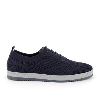 Eco-sustainable shoes with laces for men blue with laces Eco-sustainable shoes with laces for men blue with laces