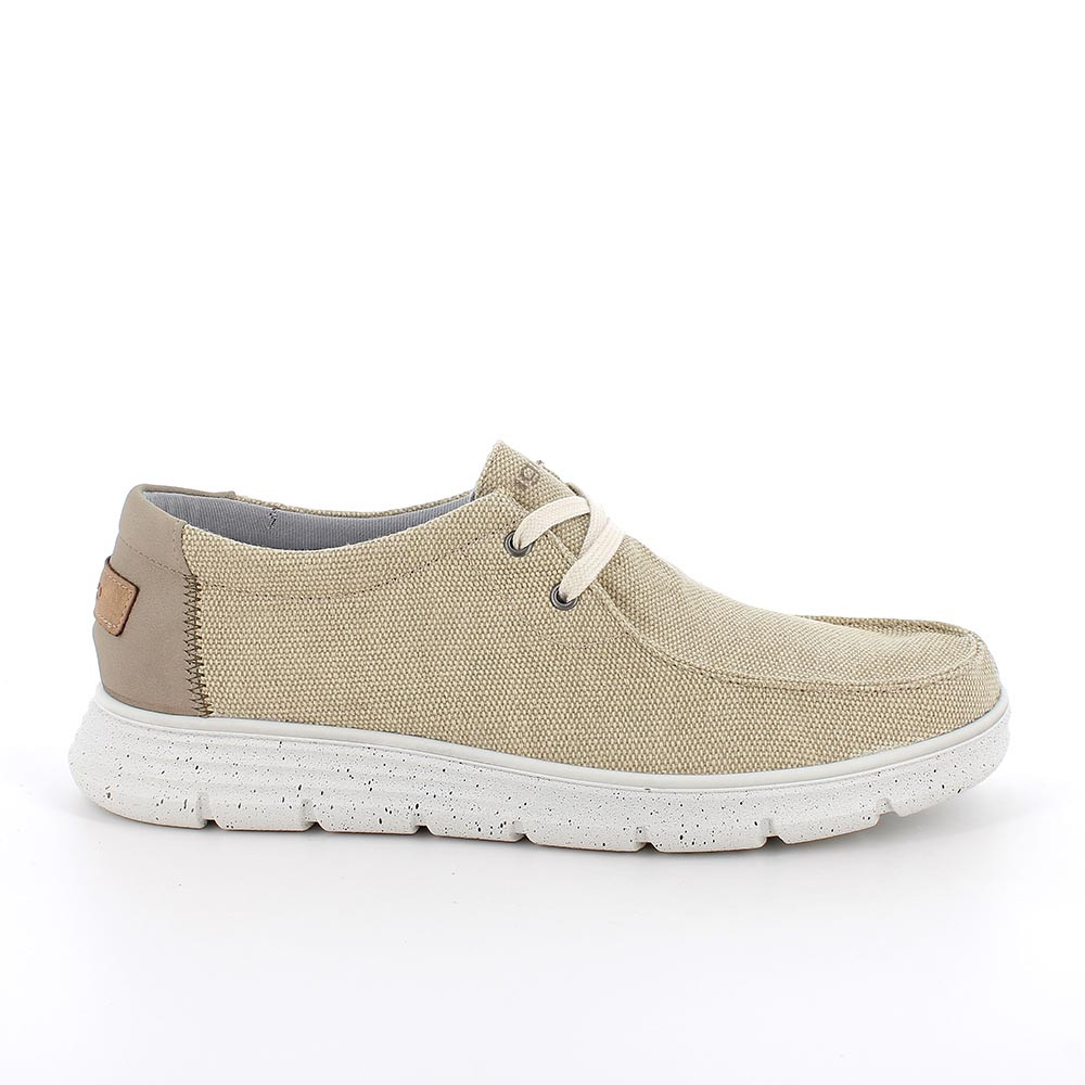 Scarpe da uomo beige con lacci, Taglia 44 - IgieCo