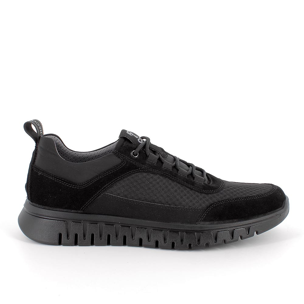 Scarpe da uomo nero con lacci, Taglia 46 - IgieCo