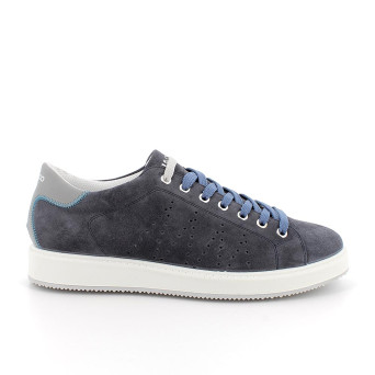 Sneaker pour homme bleu avec lacets Sneaker pour homme bleu avec lacets