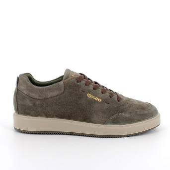 Sneaker pour homme vert avec lacets Sneaker pour homme vert avec lacets