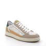 MANN SNEAKER BEIGE UND WEISS MIT ZIP MANN SNEAKER BEIGE UND WEISS MIT ZIP