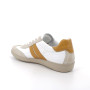 Sneaker pour homme blanc et jaune avec lacets Sneaker pour homme blanc et jaune avec lacets