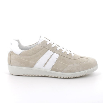 MANN SNEAKER GRAU UND BEIGE MIT SENKEL MANN SNEAKER GRAU UND BEIGE MIT SENKEL