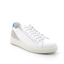 Sneakers da uomo bianco con zip Sneakers da uomo bianco con zip