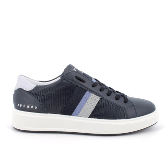 Sneaker pour homme bleu avec lacets Sneaker pour homme bleu avec lacets