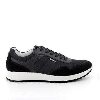Sneaker pour homme noir avec lacets Sneaker pour homme noir avec lacets