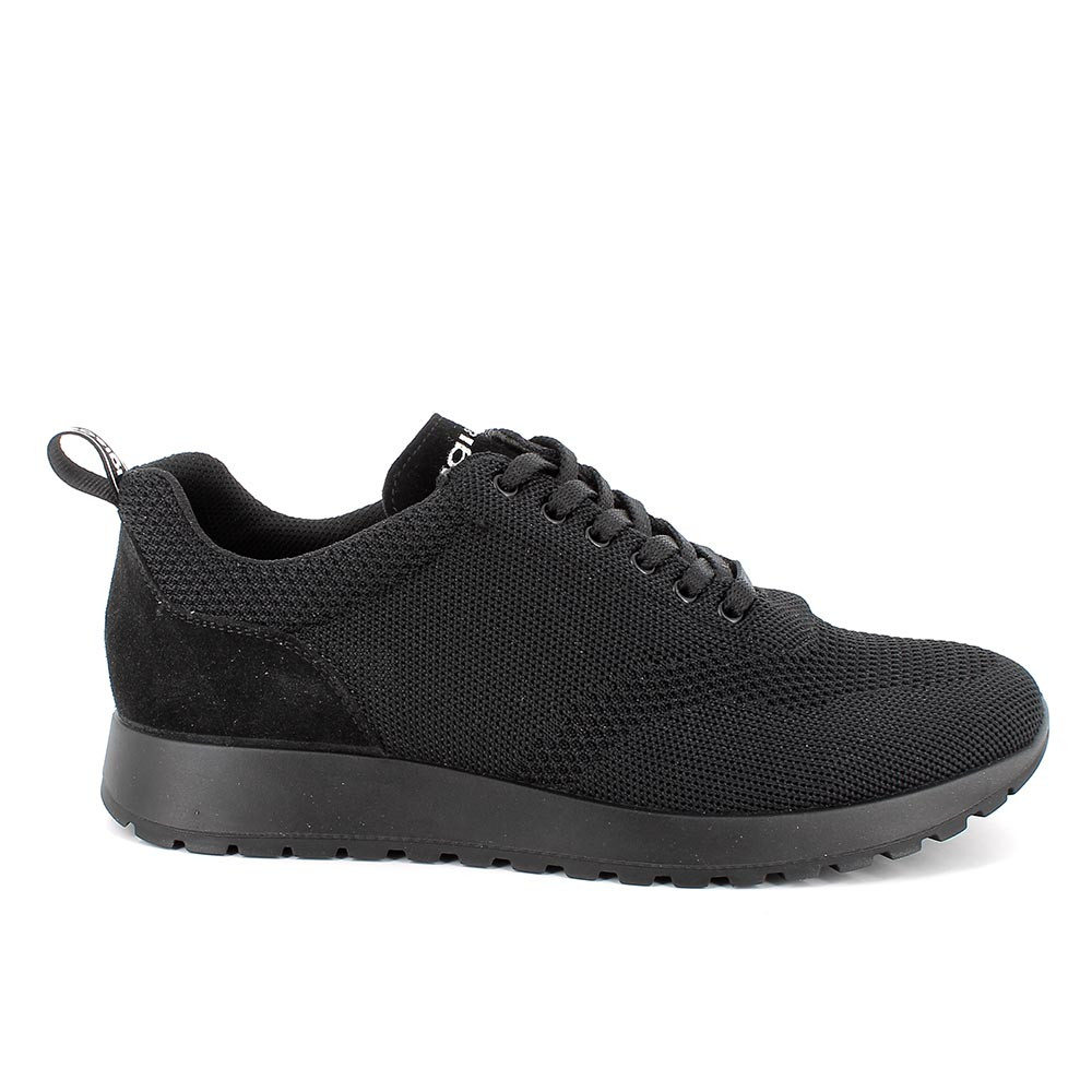 Sneakers da uomo nero con lacci, Taglia 40 - IgieCo