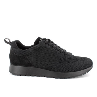 MANN SNEAKER SCHWARZ MIT SENKEL MANN SNEAKER SCHWARZ MIT SENKEL