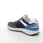 Sneakers da uomo blu con lacci Sneakers da uomo blu con lacci