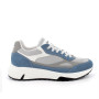 Sneaker pour homme bleu clair et gris avec lacets Sneaker pour homme bleu clair et gris avec lacets