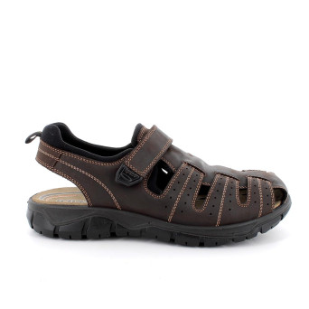 Sandals for men brown with velcro Sandals for men brown with velcro