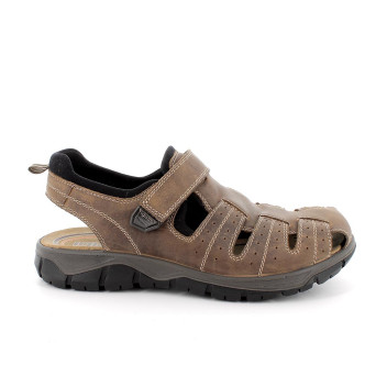 Sandals for men brown with velcro Sandals for men brown with velcro