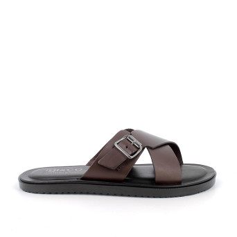 MANN SANDALE BRAUN MIT SCHNALLE MANN SANDALE BRAUN MIT SCHNALLE