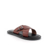 Sandalia para hombre marron con hebilla Sandalia para hombre marron con hebilla