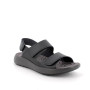 Sandalia para hombre negro con velcro Sandalia para hombre negro con velcro