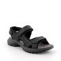 Sandalia para hombre negro con velcro Sandalia para hombre negro con velcro