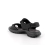 Sandale pour homme noir avec velcro Sandale pour homme noir avec velcro