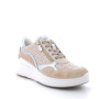 DAME SNEAKER MIT KEILABSATZ BEIGE MIT ZIP DAME SNEAKER MIT KEILABSATZ BEIGE MIT ZIP