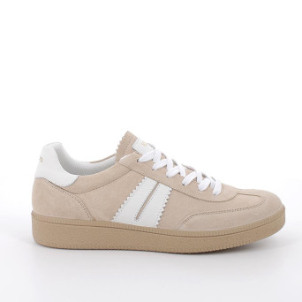 Sneaker pour femme beige avec lacets Sneaker pour femme beige avec lacets