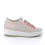 Sneakers da donna bianco e beige con lacci Sneakers da donna bianco e beige con lacci
