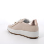 Sneakers da donna beige con lacci Sneakers da donna beige con lacci