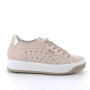 Sneaker pour femme beige avec lacets Sneaker pour femme beige avec lacets