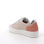 Sneakers for women beige and pink with zip Sneakers for women beige and pink with zip