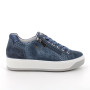 Sneaker pour femme bleu avec zip Sneaker pour femme bleu avec zip