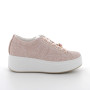 DAME SNEAKER MIT KEILABSATZ ROSA MIT SENKEL DAME SNEAKER MIT KEILABSATZ ROSA MIT SENKEL