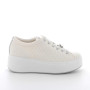 DAME SNEAKER MIT KEILABSATZ WEISS MIT SENKEL DAME SNEAKER MIT KEILABSATZ WEISS MIT SENKEL