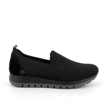 DAME SLIP ON MIT SOCKE SCHWARZ MIT ELASTIK DAME SLIP ON MIT SOCKE SCHWARZ MIT ELASTIK