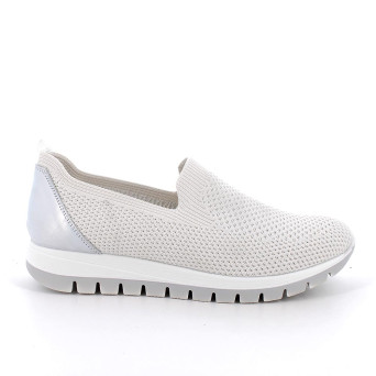 DAME SLIP ON MIT SOCKE WEISS MIT ELASTIK DAME SLIP ON MIT SOCKE WEISS MIT ELASTIK