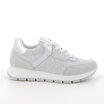 Sneaker pour femme blanc avec lacets Sneaker pour femme blanc avec lacets