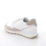 Sneakers for women white and beige with zip Sneakers for women white and beige with zip