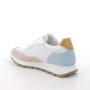 Sneaker pour femme blanc et beige avec lacets Sneaker pour femme blanc et beige avec lacets