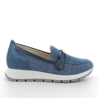 DAME MOKASSIN BLAU DAME MOKASSIN BLAU