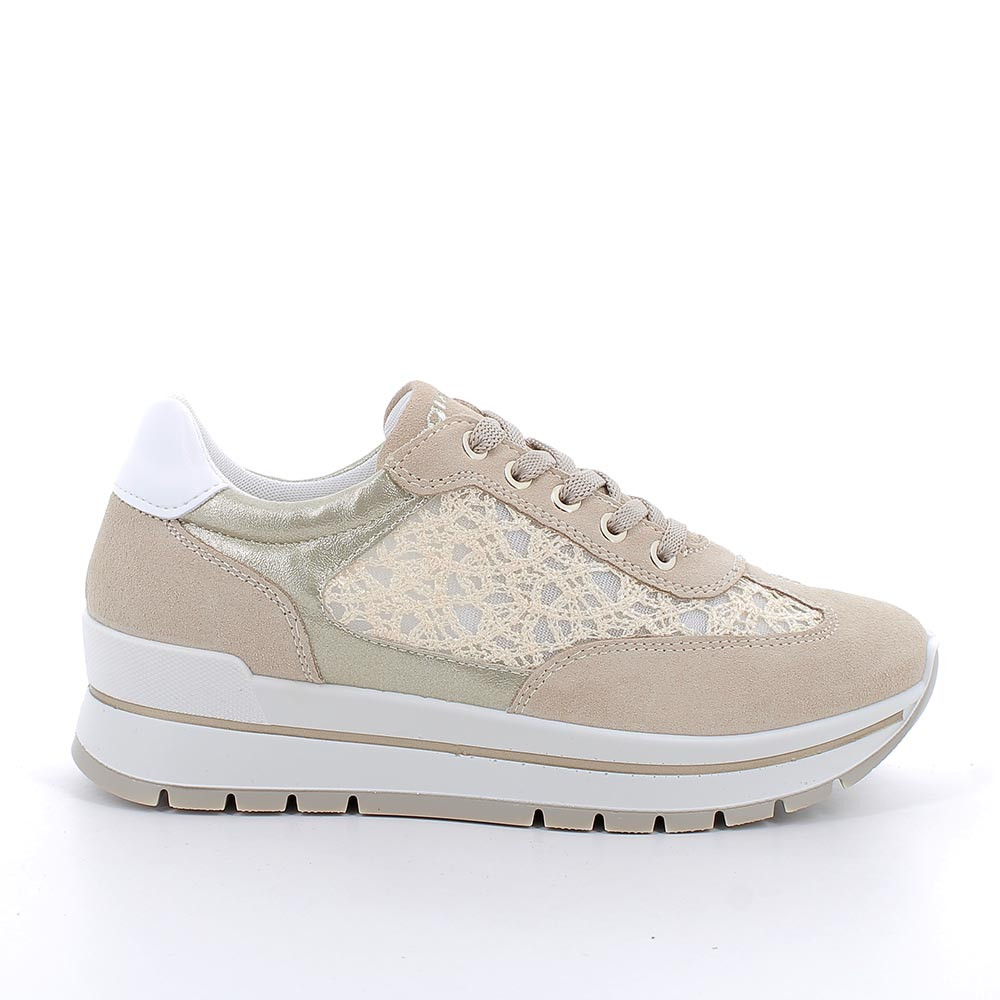 Sneakers da donna avorio, Taglia 39 - IgieCo