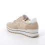 DAME SNEAKER BEIGE MIT SENKEL DAME SNEAKER BEIGE MIT SENKEL