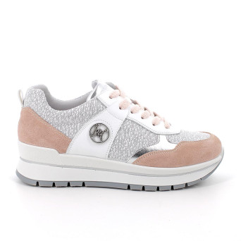 DAME SNEAKER WEISS UND ROSA MIT SENKEL DAME SNEAKER WEISS UND ROSA MIT SENKEL