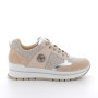 DAME SNEAKER BEIGE MIT SENKEL DAME SNEAKER BEIGE MIT SENKEL