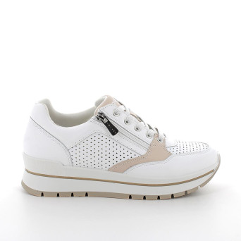 Sneakers for women white with zip Sneakers for women white with zip
