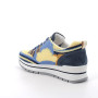 DAME OECO-NACHHALTIGE SNEAKERS GELB UND HIMMELBLAU MIT SENKEL DAME OECO-NACHHALTIGE SNEAKERS GELB UND HIMMELBLAU MIT SENKEL