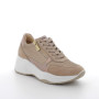 DAME SNEAKER MIT KEILABSATZ BEIGE MIT ZIP DAME SNEAKER MIT KEILABSATZ BEIGE MIT ZIP