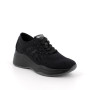 Zapatillas deportivas ecosostenibles para mujer negro con cordones Zapatillas deportivas ecosostenibles para mujer negro con cordones