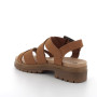 Sandals with heel for women brown with buckle Sandals with heel for women brown with buckle