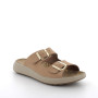 Sandali da donna beige con fibbia Sandali da donna beige con fibbia
