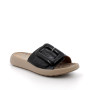 Sandale pour femme noir avec velcro Sandale pour femme noir avec velcro