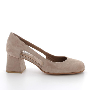 DAME DECOLLETE MIT ABSATZ BEIGE  DAME DECOLLETE MIT ABSATZ BEIGE