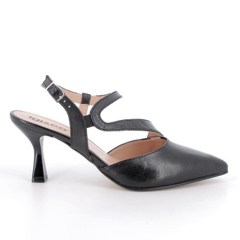 Pumps with heel for women black with buckle Pumps with heel for women black with buckle